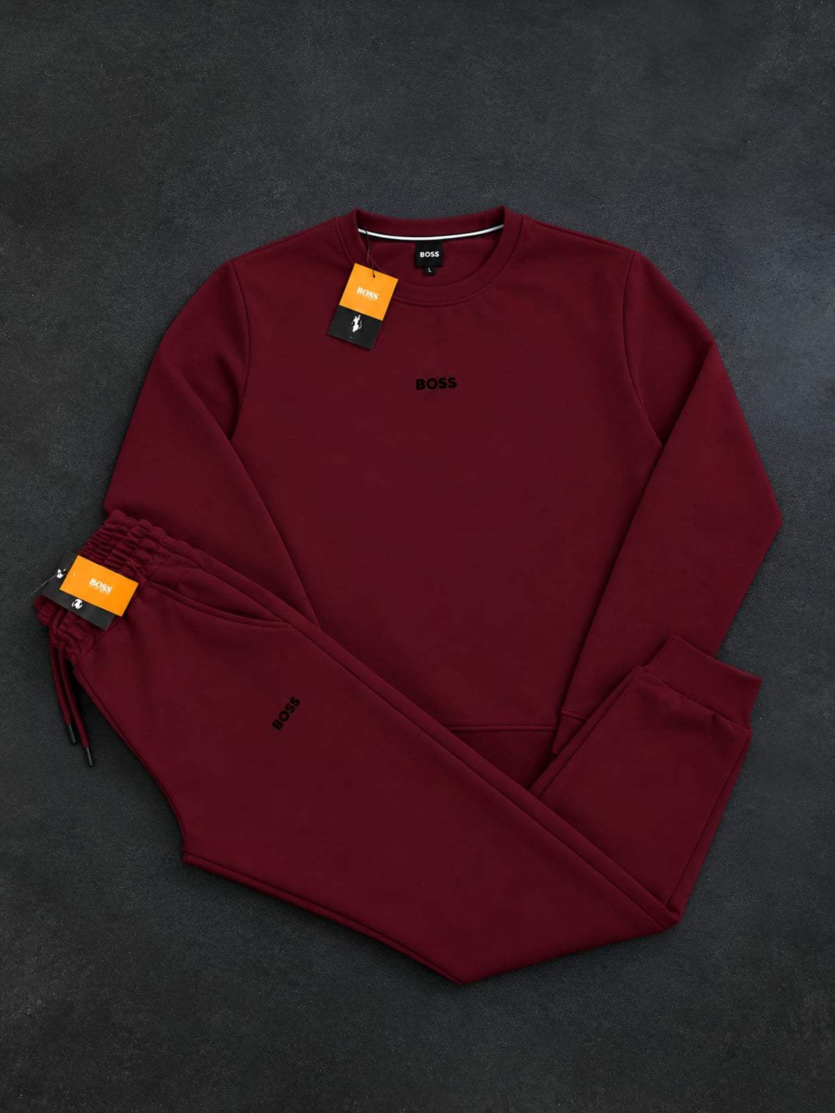 BOSS komplet trenerke - bordo