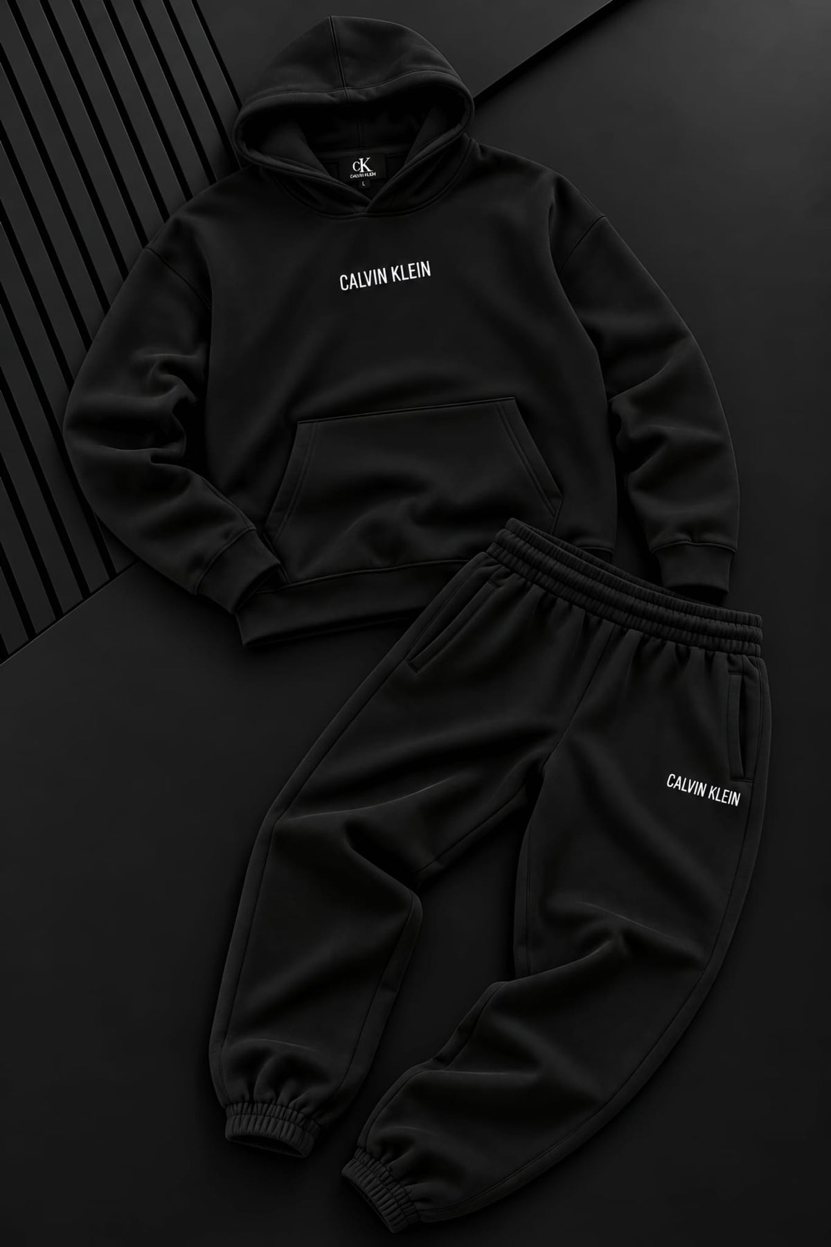 Calvin Klein komplet trenerke - crni (mali logo)
