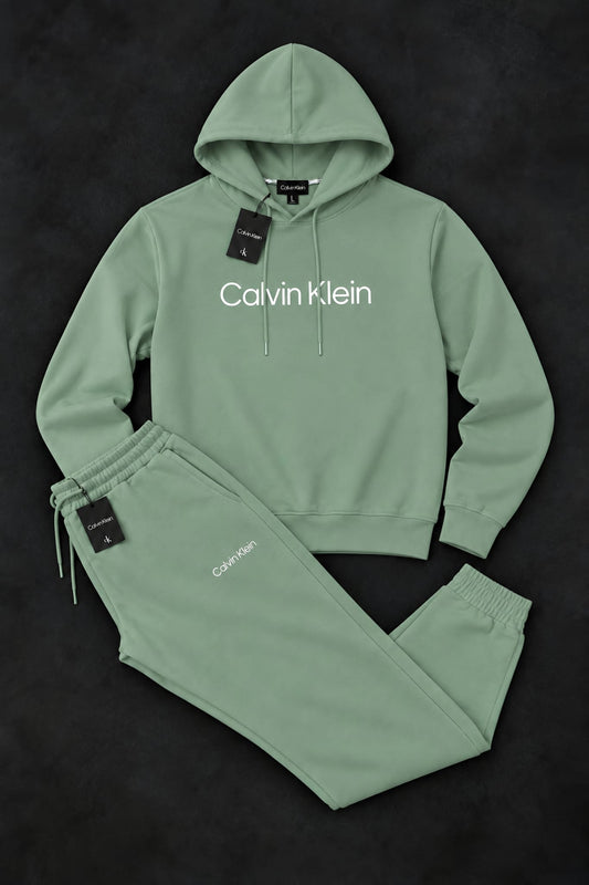 Calvin Klein komplet trenerke - maslinastozeleni (veliki logo)