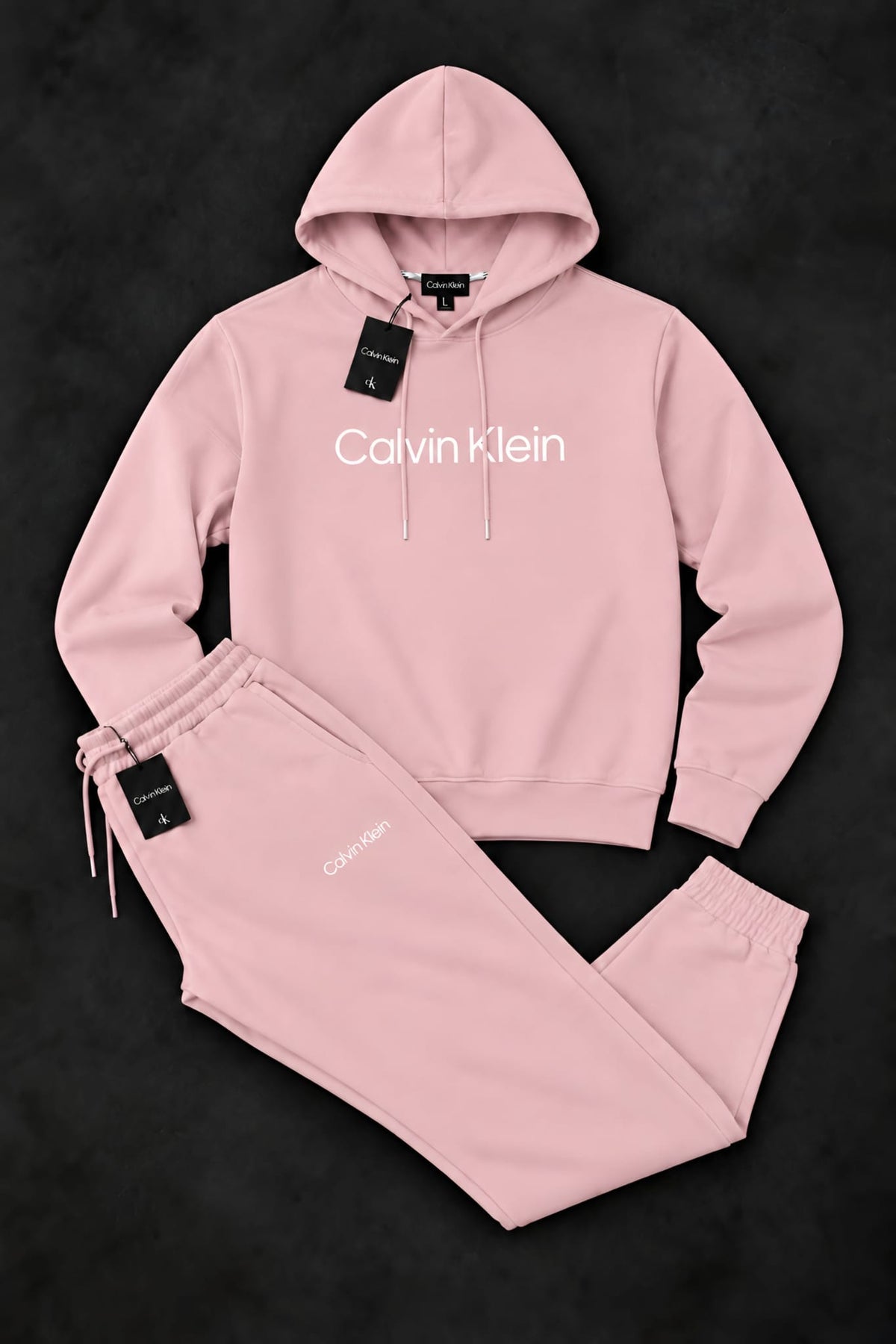 Calvin Klein komplet trenerke - roze (veliki logo)