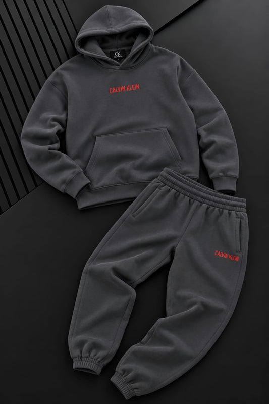 Calvin Klein komplet trenerke - tamnosivi (mali logo)